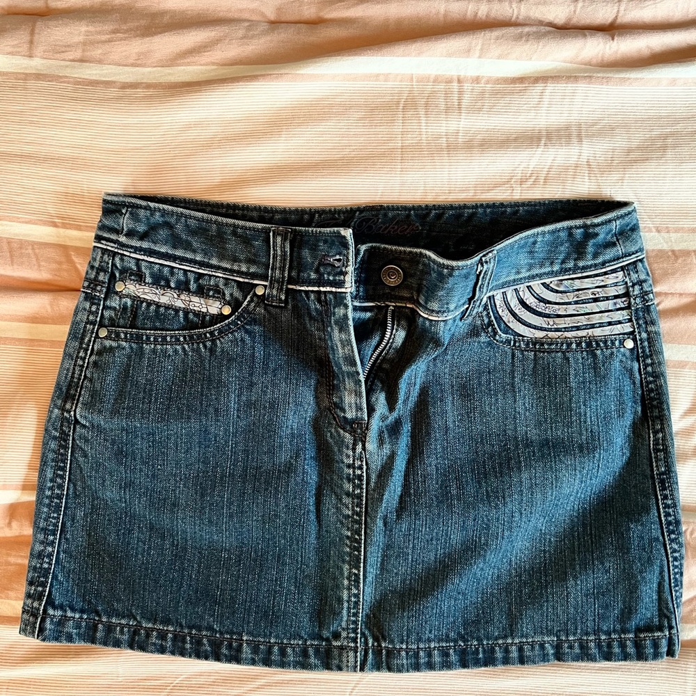 Ted Baker denim skirt